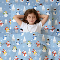 LONAVA bedding in a cozy bedroom scene demonstrates all-season comfort for kids.