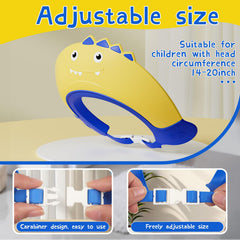 Lonlown baby shower cap soft material gentle on sensitive scalp.