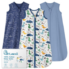 Looxii Baby Sleep Sack soft cotton close-up highlights breathable fabric for gentle skin comfort.