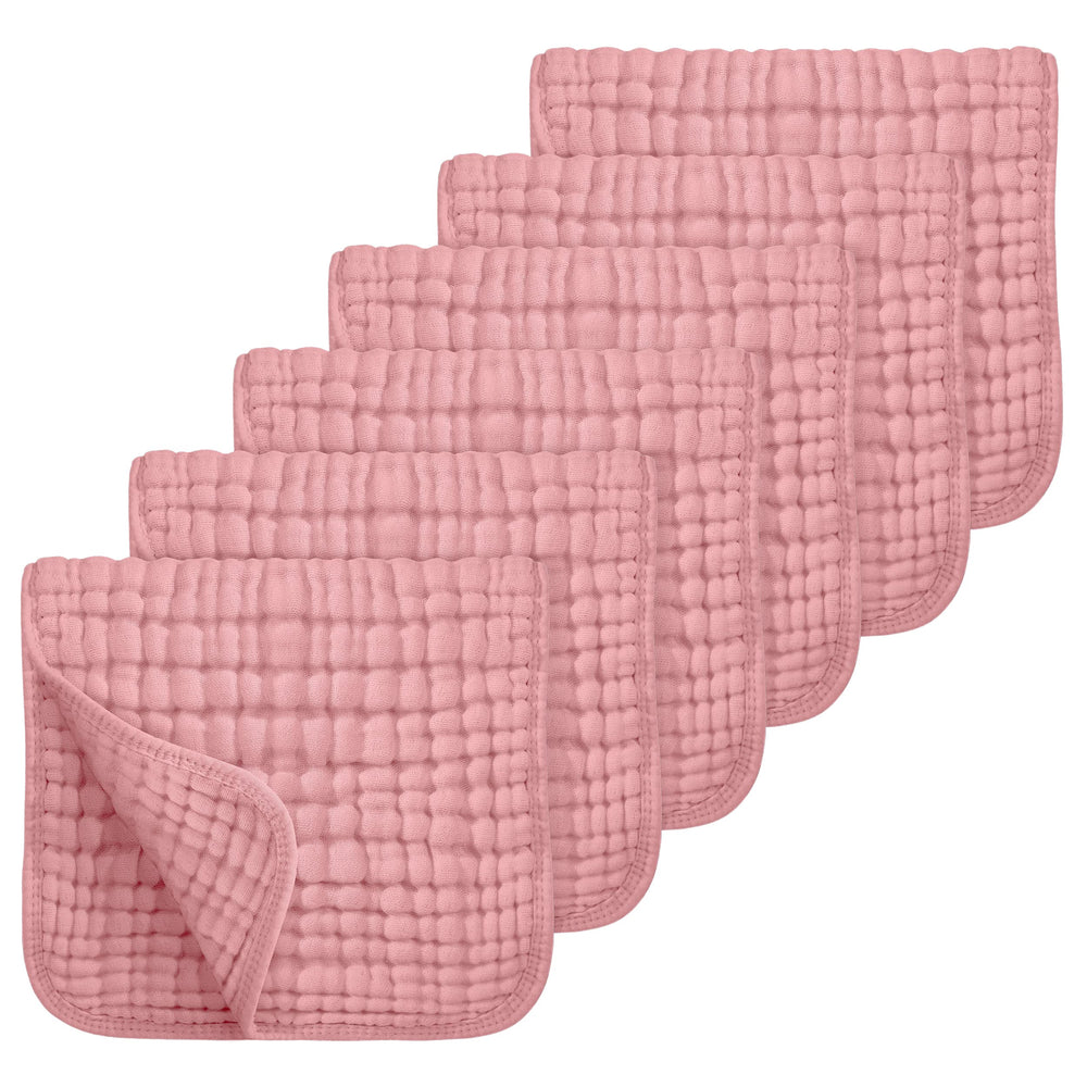 Looxii burp cloths six-pack packaging display for easy gifting.