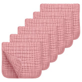 Looxii burp cloths six-pack packaging display for easy gifting.