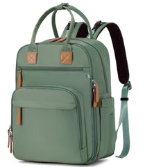 LORADI diaper bag backpack with 18 pockets for organized travel on the go