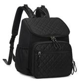 LORADI large-capacity diaper bag backpack with water-resistant fabric keeps baby gear dry on outings