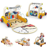 Losbenco 3-in-1 baby gym mat with kick keys supports early motor play and visual tracking.