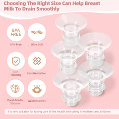 LOTBILL 17mm flange insert reduces pressure while maintaining effective pumping.