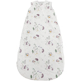 Loulou Lollipop wearable blanket hedgehogs print provides soft breathable bedtime comfort.