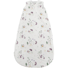 Loulou Lollipop wearable blanket hedgehogs print provides soft breathable bedtime comfort.