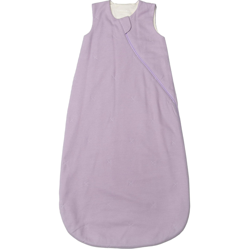 Loulou Lollipop Tencel wearable blanket with 2-way zipper for easy diaper changes.