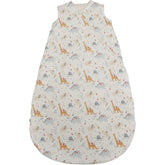 Loulou Lollipop wearable blanket in Baby Dinomite print with breathable TENCEL Lyocell for comfortable sleep