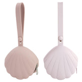 Lovbaby pacifier case open shows portable, leakproof storage for on-the-go pacifiers.