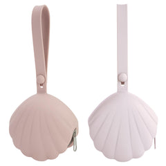 Lovbaby pacifier case open shows portable, leakproof storage for on-the-go pacifiers.