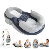 LOVE MAGE Baby Feeding Pillow assembled for versatile 4-in-1 use