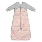 Love to Dream Extra Warm Sleep Bag pink front view promotes cozy sleep routine