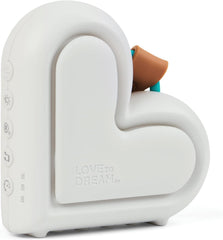 Love to Dream Sleep Machine front view highlights compact bedside design for easy use.
