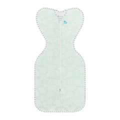 Love to Dream Swaddle Up arm-up design in mint, soothing baby.