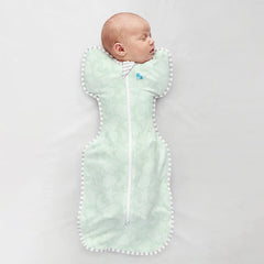 Love to Dream Arms-Up design helps self-soothing without loose fabric.