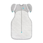 Love to Dream Swaddle Up Transition Bag warm 2.5 tog in Dreamer White keeps babies snug for sleep.