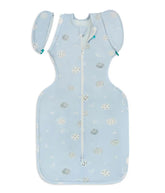 Love to Dream Swaddle Up Transition Bag with zip-off wings supports gradual arms-free sleep