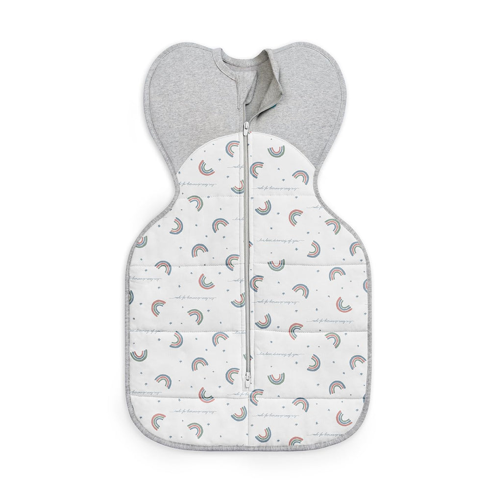 Love To Dream Warm Swaddle Up 2.5 TOG sleep sack front view for cozy, secure sleep