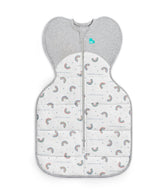 Love to Dream Warm Swaddle Up 2.5 Tog sleep sack with arms up for secure self-soothing.