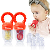 Love Noobs baby fruit feeder 2-pack ready for safe, mess-free fruit feeding