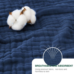 Love's cabin muslin blanket soft breathable fabric emphasizes warmth without heaviness