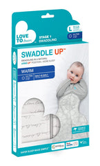 Love to Dream Swaddle Up 2.5 Tog two-way zipper for quick diaper changes.