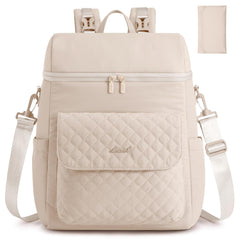 LOVEVOOK diaper bag backpack 3-in-1 carry options for hands-free parenting