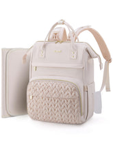 LOVEVOOK diaper backpack with changing-station for on-the-go diaper changes