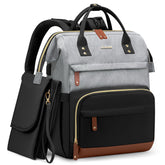 LOVEVOOK diaper bag backpack main compartment offers ample on-the-go storage for baby essentials.