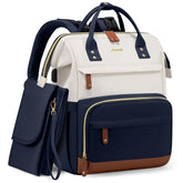 LOVEVOOK diaper bag front view highlights organized storage for on-the-go parents.