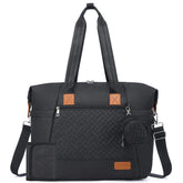 LOVEVOOK diaper bag tote main compartment shows spacious organization for on-the-go use.