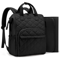 LOVEVOOK small diaper bag backpack with one-hand access for quick changes.