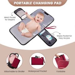 LOVEVOOK waterproof-pocket separate wet area helps keep dirty items contained.