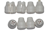 lovfeifan white blind knobs front view with breakaway safety for children