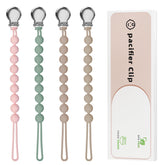 Loviomad pacifier clip round packaging illustrates gift-ready presentation for baby showers.