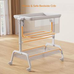 LovliTod Baby bassinet bedside access facilitates easy night feeds