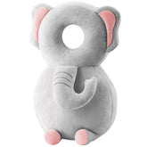 LOVOERNO elephant head protector close-up shows soft padding for gentle head comfort