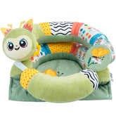Lovvie & Joy tummy-time-mat-detachable-pillow supports baby play and comfort.