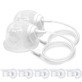 LOZAEVE Baby CaraCups wearable milk-collection two-pack for hands-free pumping