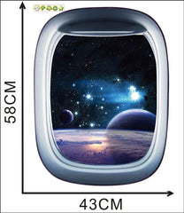 LSHDXD HERRA galaxy universe wall sticker adds space drama to living areas