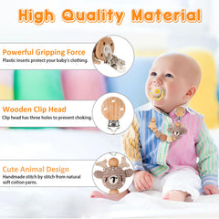 LSTRAGY pacifier clip-on-clothing for quick access during strolls