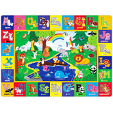 LTKOUGFAM baby play mat with soft surface, ideal for tummy time and crawling.