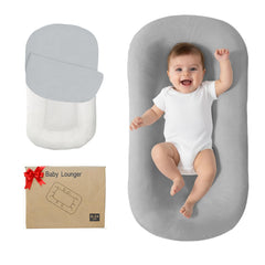 Lucakuins baby lounger with bionic design for interactive play and bonding.