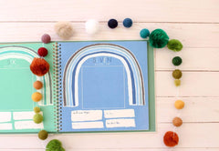 Lucy Darling hardcover closeup emphasizes durable construction protecting precious memories.