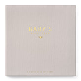 Lucy Darling Honey Bee cover linen—durable, premium keepsake quality for baby memories.
