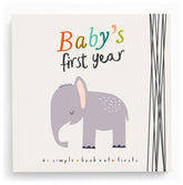 Lucy Darling Little Animal Memory Book cover, durable hardcover for lifelong keepsakes.