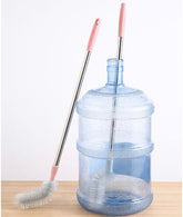 LuFOX 2-pack 28-inch bottle brush set for family cleaning efficiency.
