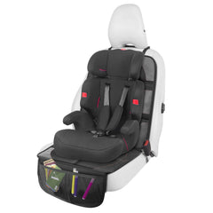 LUILANC car seat protector waterproof 600D keeps spills at bay during trips.