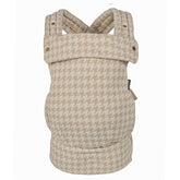 Lujifo Baby Carrier's breathable cotton-linen fabric keeps you comfortable all day.